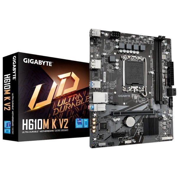 Imagen de Gigabyte H610M K V2 G10 INTEL LGA1700 DDR4 Micro ATX
