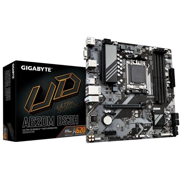 Imagen de Gigabyte A620M DS3H G10 AMD LGA AM5