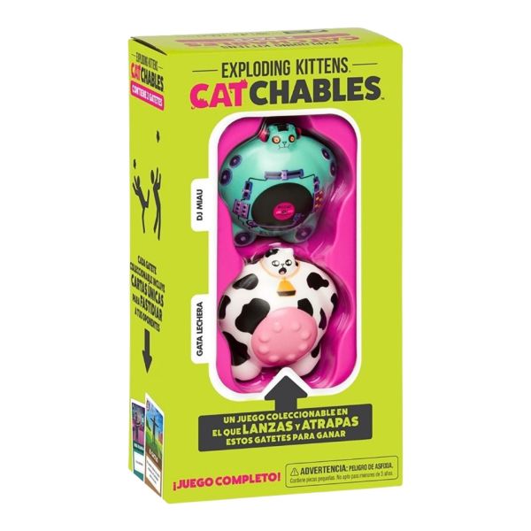 Imagen de Juego De Mesa Asmodee Exploding Kittens: Catchables 2 Pack 4 +8
