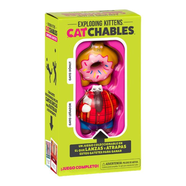 Imagen de Juego De Mesa Asmodee Exploding Kittens: Catchables 2 Pack 1 +8