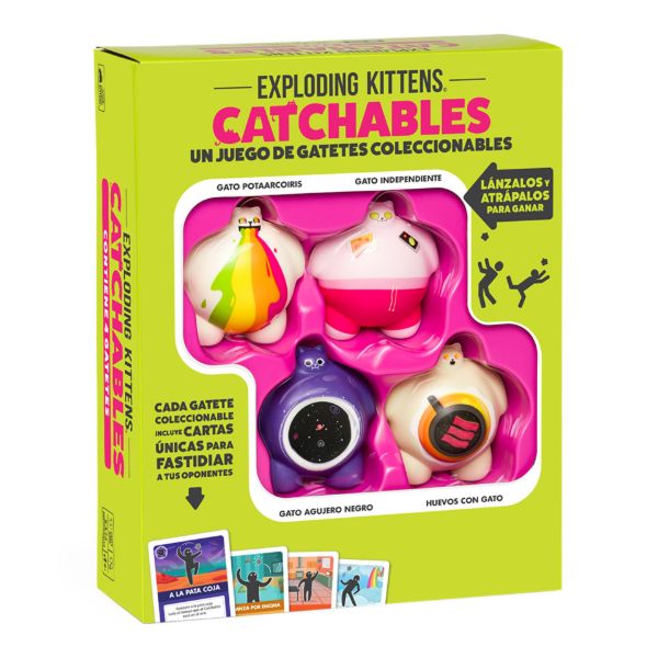 Imagen de Juego De Mesa Asmodee Exploding Kittens: Catchables +8