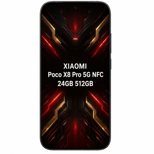 Imagen de Xiaomi Poco X8 Pro 5G NFC 24GB 512GB Iron Man Cargador