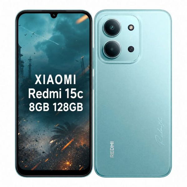 Imagen de Xiaomi Redmi 15C 8GB 128GB Cargador Funda 120Hz 50MP