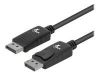 Imagen de Xtech - Cable DisplayPort - DisplayPort (M) a DisplayPort (M) - 1.8 m - trabado - negro