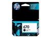 Imagen de HP 670 - 14 ml - negro - original - Ink Advantage - cartucho de tinta - para Deskjet Ink Advantage 3525, Ink Advantage 4615, Ink Advantage 4625, Ink Advantage 5525