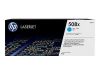 Imagen de HP 508X - Alto rendimiento - cián - original - LaserJet - cartucho de tóner (CF361X) - para LaserJet Enterprise MFP M577; LaserJet Enterprise Flow MFP M577