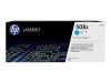 Imagen de HP 508X - Alto rendimiento - cián - original - LaserJet - cartucho de tóner (CF361X) - para LaserJet Enterprise MFP M577; LaserJet Enterprise Flow MFP M577