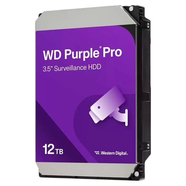 Imagen de Disco Duro Western Digital 12TB Purple Pro Vigilancia SATA
