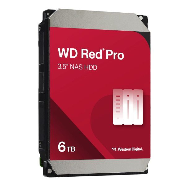 Imagen de Western Digital WD Red Pro 6 TB NAS HDD WD6005FFBX