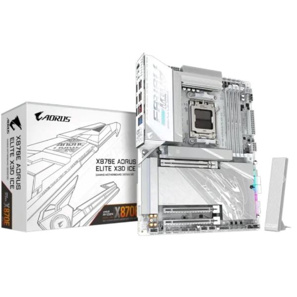 Imagen de Motherboard AMD AM5 DDR5 GIGABYTE AORUS X870E ELITE X3D WiFi