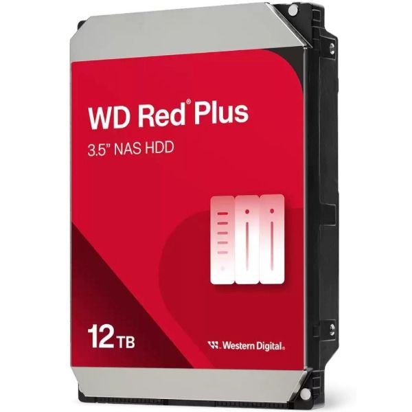 Imagen de Disco Duro Western Digital 12TB Red Plus NAS 3.5" 7200 rpm