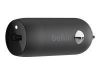 Imagen de Belkin - Adaptador de corriente para el coche - 20 vatios - Fast Charge (USB-C con suministro de energía) - negro