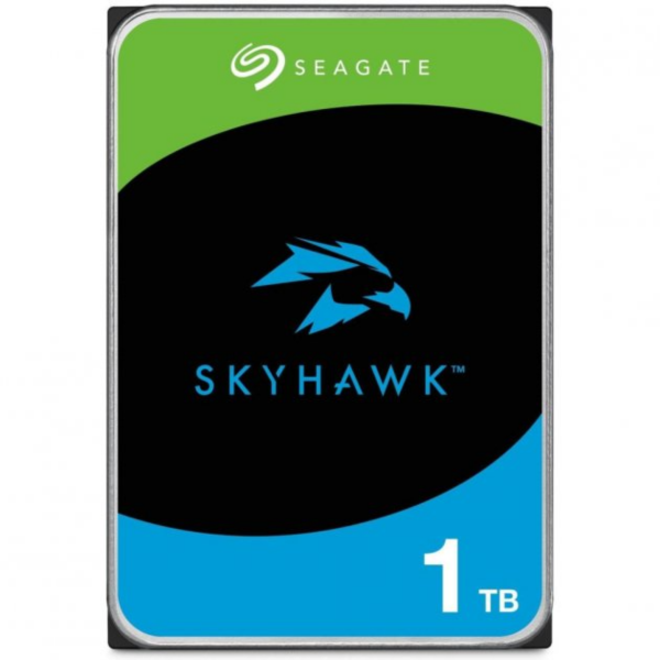 Imagen de Seagate SkyHawk ST1000VX013 - Disco duro - 1 TB - interno - 3.5" - SATA 6Gb/s - búfer: 256 MB