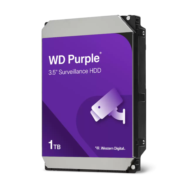 Imagen de Disco Duro Vigilancia Western Digital Purple 1TB SATA
