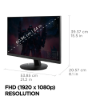 Imagen de Viewsonic 24" FHD IPS 1Ms 120Hz Gaming USB-C VX2416A