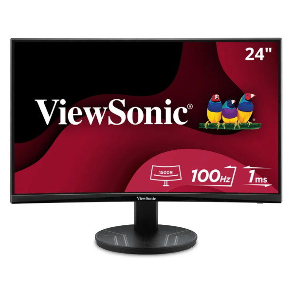 Imagen de Viewsonic 24" FHD Curvo 1Ms 100Hz Gaming VA2416C