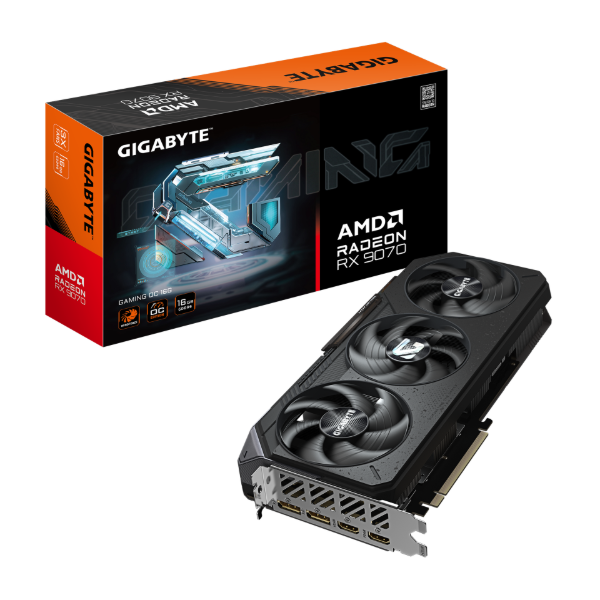 Imagen de Gigabyte AORUS RX 9070 GAMING OC 16G GV-R9070GAMING OC-16GD