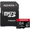 Imagen de Memoria Adata Microsdxc Uhs-i 64gb U3 V30 C10 A2