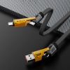 Imagen de Cable de Datos Transformers 4 En 1 Usb-A / Lighting / Usb-C 6A 1m