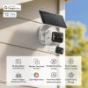 Imagen de Cámara De Seguridad Tp-Link Tapo C645 Dual Kit Exterior Con Panel Solar 2K 360°