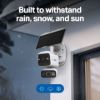 Imagen de Cámara De Seguridad Tp-Link Tapo C645 Dual Kit Exterior Con Panel Solar 2K 360°