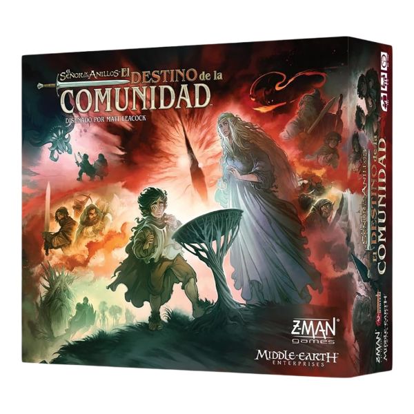 Imagen de Juego De Mesa Asmodee El Señor De Los Anillos: El Destino De La Comunidad +14