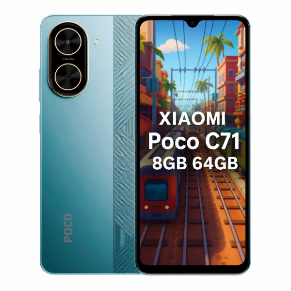 Imagen de Xiaomi Poco C71 8GB 64GB 120Hz Cargador Funda