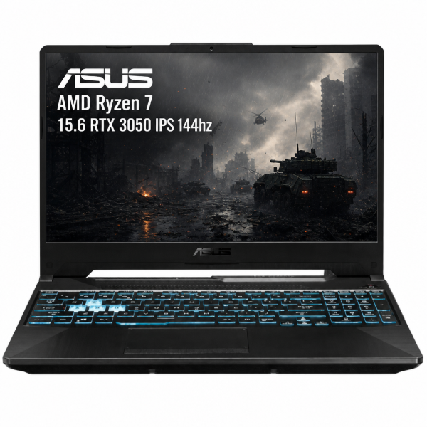 Imagen de Notebook Gamer Asus TUF A15 AMD Ryzen 7 RTX 3050 16GB 512GB