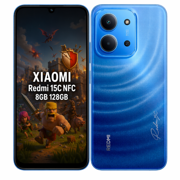 Imagen de Xiaomi Redmi 15C NFC 8GB 128GB 120Hz Cargador Funda
