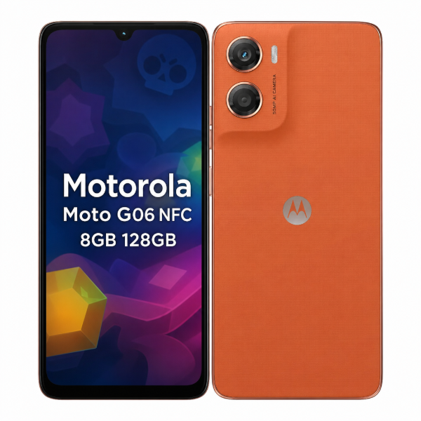 Imagen de Motorola Moto G06 NFC 8GB 128GB 120Hz IP64 Cargador Funda