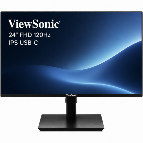Imagen de Monitor ViewSonic 24" IPS Full HD 120Hz USB-C