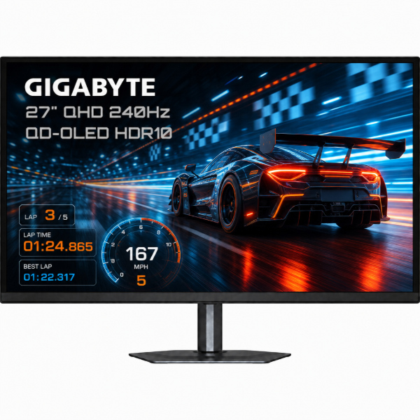 Imagen de Monitor Gigabyte 27" QD-OLED QHD 240Hz HDR USB-C