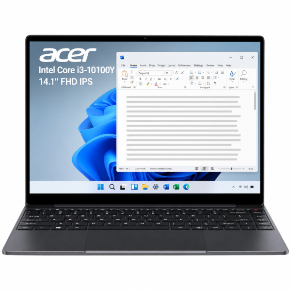 Imagen de Notebook Acer E10 Core i3-10100Y 8GB 256GB