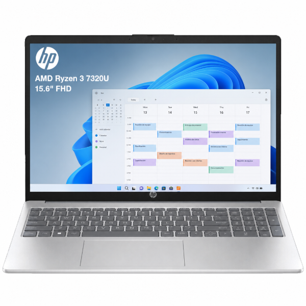 Imagen de Notebook HP 15 AMD Ryzen 3 8GB 512GB 15.6" FHD Español