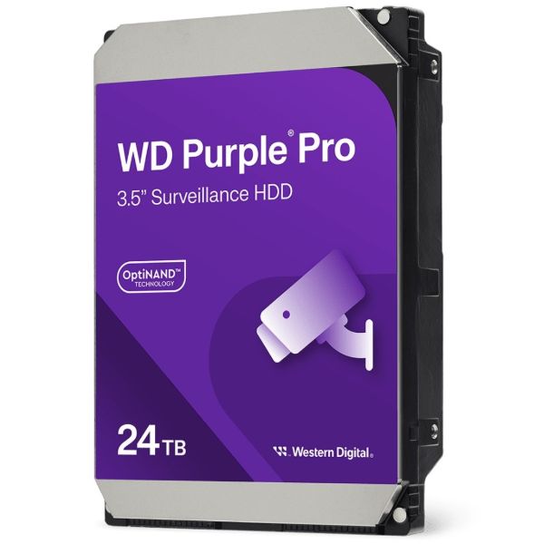Imagen de Disco Duro Western Digital 24TB Purple Pro Vigilancia SATA