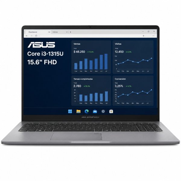 Imagen de Notebook Asus ExpertBook P1 Intel Core i3 512GB 8GB Win Pro