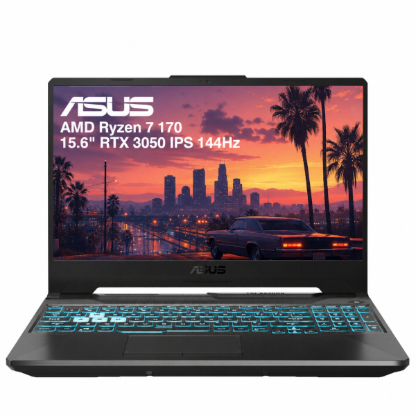 Imagen de Notebook Gamer Asus TUF A15 AMD Ryzen 7 512GB 16GB RTX 3050