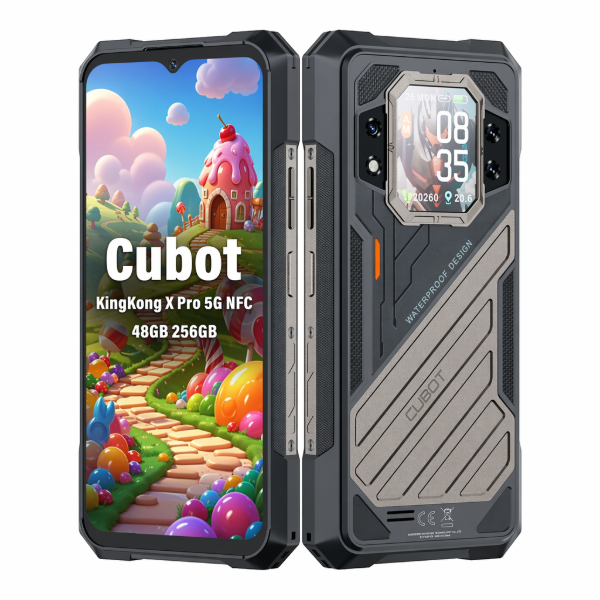 Imagen de Cubot KingKong X Pro 5G NFC 48GB 256GB MIL-STD-810H Cargador