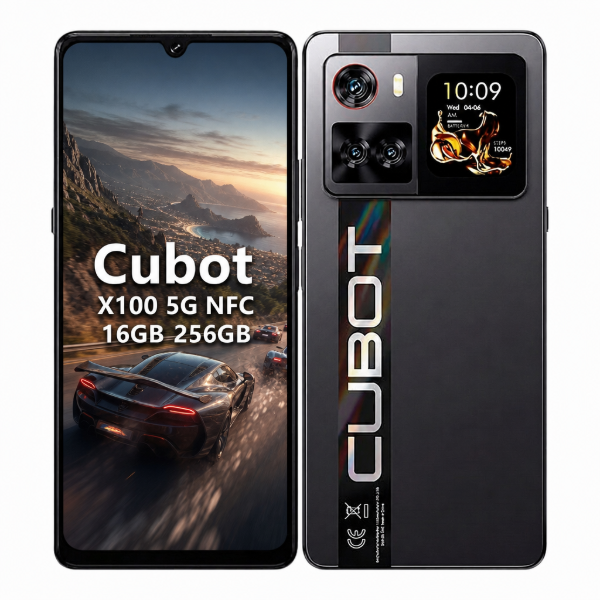Imagen de Cubot X100 5G NFC 16GB 256GB 120Hz Doble Pantalla Cargador