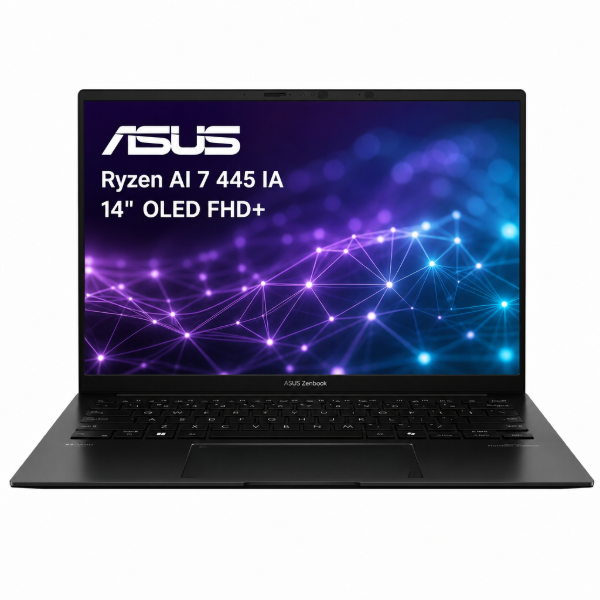 Imagen de Notebook Asus Zenbook Ryzen AI 7 445 14" OLED 16GB 1TB