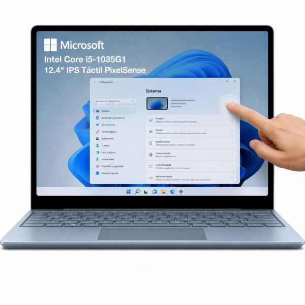 Imagen de Notebook Surface Laptop Go Intel Core i5 8GB 128GB Táctil