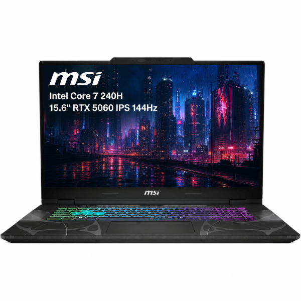 Imagen de Notebook MSI Cyborg 15 Intel Core 7 16GB 512GB RTX 5060