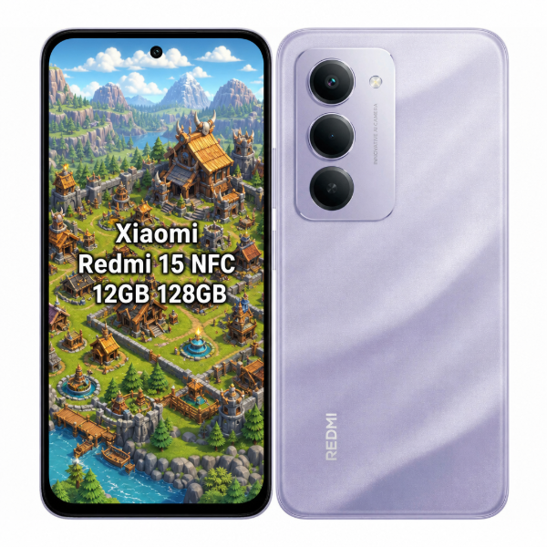 Imagen de Xiaomi Redmi 15 4G NFC 12GB 128GB 144Hz Cargador Funda