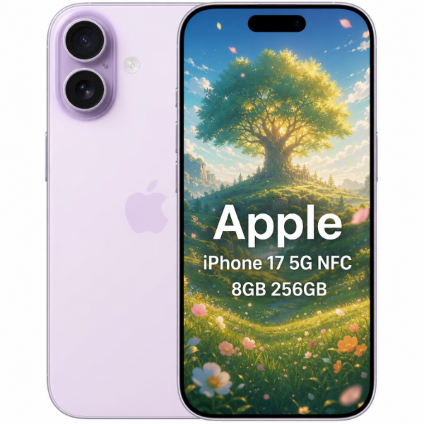 Imagen de Apple iPhone 17 5G NFC 8GB 256GB eSim