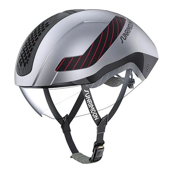 Imagen de Casco Para Ciclista Con Visor Sunrimoon TT-31 L