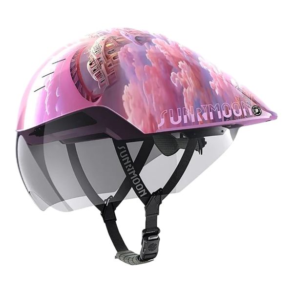 Imagen de Casco Para Ciclista Con Visor Sunrimoon TT-86 M