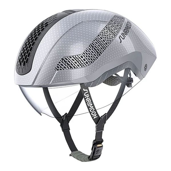 Imagen de Casco Para Ciclista Con Visor Sunrimoon TT-31 L