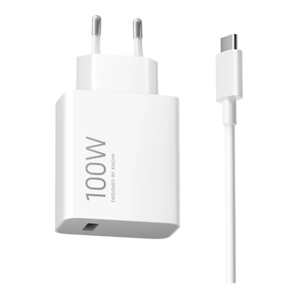 Imagen de Cargador De Pared 1 Usb A Xiaomi Bhr095veu 100W Cable Usb C