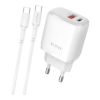 Imagen de Cargador De Pared 1 Usb A / 1 Usb C Bloox Cable 60W