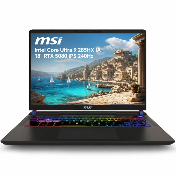 Imagen de Notebook Gamer MSI Raider 18 Core Ultra 9 32GB 1TB RTX 5080
